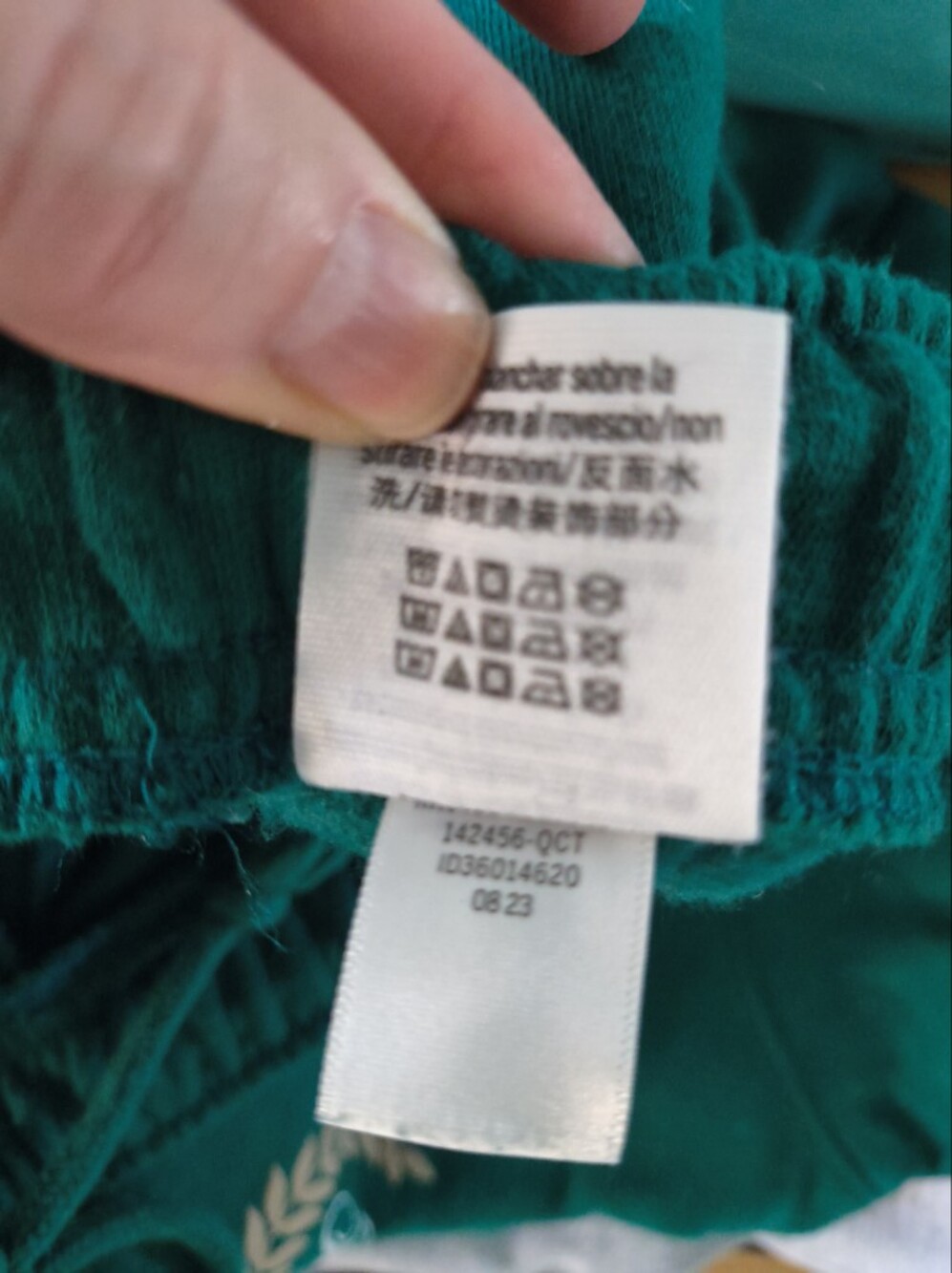 Victoria's Secret Pink Sweat Pants Size L Forest Green - Picture 7 of 7
